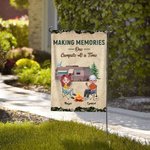 Henkilökohtainen Making Memories Yksi leirintäalue kerrallaan Garden Flag lahja Camping Parit
