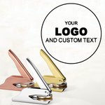 Gepersonaliseerde Logo Tekst Embosser boek envelop stempel ontwerp je eigen aangepaste cadeau voor schrijver boekliefhebber