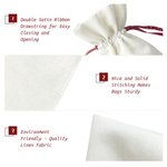 Personalizzato cuori stampa coulisse sacchetto trattare con nome Happy Valentine's Day Wedding Party Favors regalo per la coppia