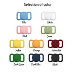 Personalized Protective Airtag Cover Collar with Engraved Name Gift for Dog Pet Lover