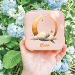 Henkilökohtainen Stars Cloud vedenpitävä nahka korut laatikko Gold Initial ja nimi häät vuosipäivä lahja naisille tytöille