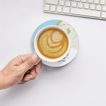 Gepersonaliseerde Waar Het Allemaal Begon Kaart Ronde Onderzetters Set van 4 met Naam Adres en Datum Verjaardag Valentijnsdag Cadeau voor Hem Haar Paa