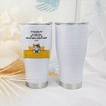 Vaso curvo aislado de 30oz personalizado We're Telling You We're Not Pets con 1-6 gatos perros Regalo de cumpleaños para el dueño amante de las mascot