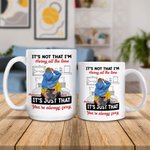 Personalized Bed Ceramic Mug It Is Not That I Am Horny All The Time It Is Just That You Are Always Sexy Valentine's Day Gift for Couple