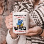 Personalized Bed Ceramic Mug It Is Not That I Am Horny All The Time It Is Just That You Are Always Sexy Valentine's Day Gift for Couple