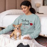 T-shirt multicolore Sweatshirt personnalisé avec nom et texte Appréciation de l'enseignant Cadeau de Noël pour l'enseignant