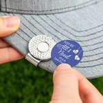 Personlig You're All I Need Golf Ball Marker Magnetisk hattklämma med initialer och text Par golftillbehör Alla hjärtans dag-present för golfälskare