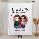 Coperta personalizzata di San Valentino per la coppia Moglie Marito