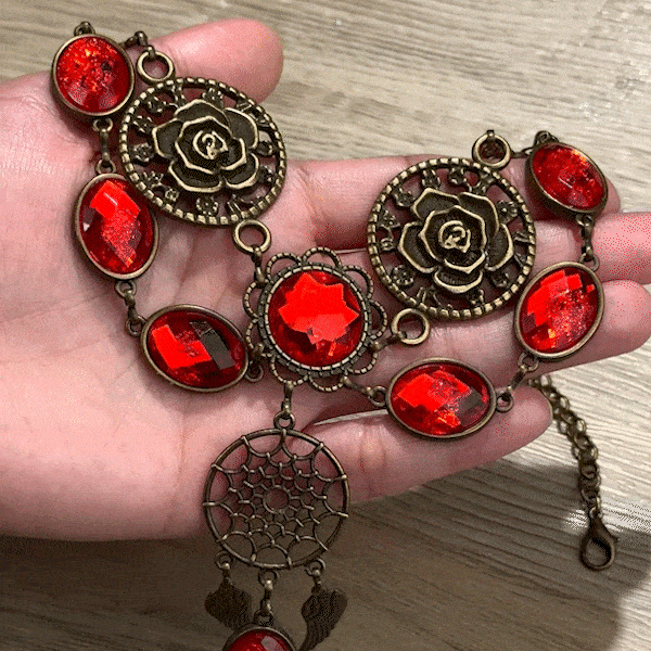 Personalisierte mittelalterliche Pferd Tack Pferd Gesicht Schmuck Antike Bronze Show Zaumzeug Stirnband mit Birthstone und Initial Geschenk für Pferde