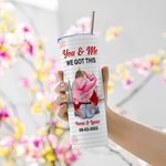 Cadeau d'anniversaire de Saint-Valentin personnalisé avec nom et couvercle.