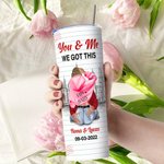 Cadeau d'anniversaire de Saint-Valentin personnalisé avec nom et couvercle.