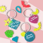 Collier d'identification Rose en acrylique avec nom et coordonnées gravés Cadeau pour le propriétaire de l'animal