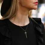 Personalized Cross Name Pendant Necklace Religious Jewellery Christening Baptism Gift for Women Christian