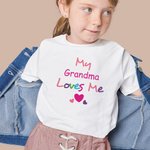 Personalisierte Jemand liebt mich buntes Kind T-Shirt Baby Onesie mit Namen Geburtstag Baby Dusche Geschenk für Baby Kinder