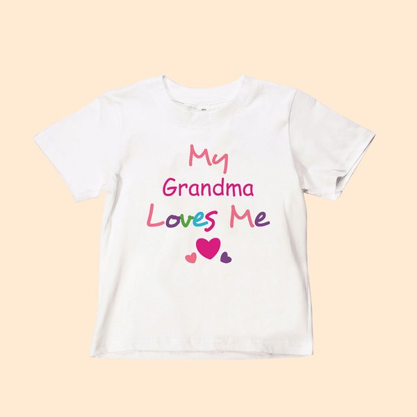 Camiseta personalizada Alguien me quiere Colorida Camiseta de bebé Pelele con nombre Cumpleaños Baby Shower Regalo para bebé Niños