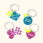 Collier d'identification Rose en acrylique avec nom et coordonnées gravés Cadeau pour le propriétaire de l'animal