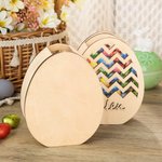 Henkilökohtainen pääsiäismuna suklaa karkkia haltija pudota laatikko nimi pääsiäinen lahja lapsi