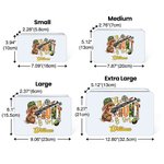 Personalizzato The Hunt Is On Easter Camouflage Bunny Scatola di biscotti in metallo alimentare con nome Regalo di Pasqua per bambini e famiglia