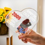 Personalised Living Room Annoying Each Other for Years Heart Acrylic Plaque Valentine's Day Anniversary Gift for Couple