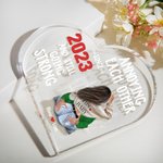 Personalised Busy City Annoying Each Other for Years Heart Acrylic Plaque Valentine's Day Anniversary Gift for Couple