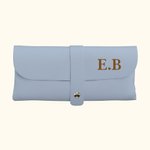 Personalisiertes Mehrfarbiges PU-Leder Brillenetui mit Namen Aufbewahrungstasche Geburtstag Hochzeit Geschenk für Brillenträger Freunde Familie