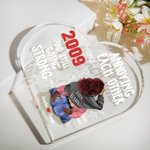 Personalised Living Room Annoying Each Other for Years Heart Acrylic Plaque Valentine's Day Anniversary Gift for Couple