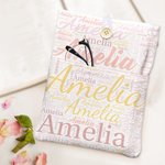 Personalized Colorful Handmade Book Sleeve Book Cover Protector with Pocket and Name Birthday Back to School Gift for Book Lover