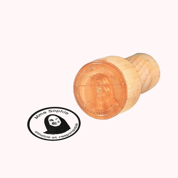 Tampon Personnalisé avec Portrait Unique Cadeau de Saint-Valentin et Anversaire pour Couple ou Amis