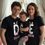 Personalised Cute Bunny Chick Letters Baby Onesie T-shirt Sweatshirt Parent-children Clothing Easter Baby Shower Gift for Family Kid