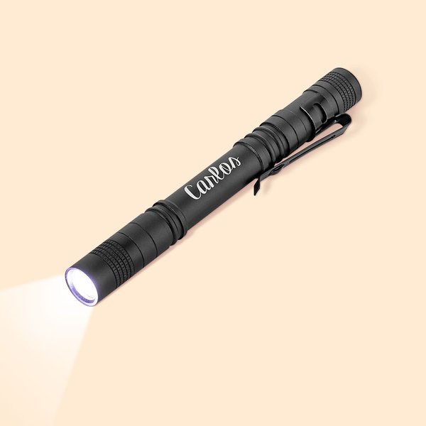 Metal LED Penlight with Name Engraved Waterproof
