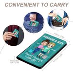 Henkilökohtainen Vintage kuvio aviomies & vaimo Travel Partners for Life Passin kansi Ystävänpäivä pariskunnalle Ystävän päivä
