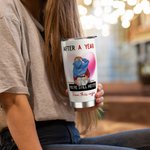 Personalised You’re Still Hotter Than This Coffee 20oz Stainless Steel Tumbler with Names and Lid Valentine’s Day Gift for Couple