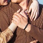 Gepersonaliseerde Touwknoop Verstelbare Armband met 6 Zijden Matte Kraal Minimalistisch Sieraden Verjaardag Vaderdag Cadeau voor Mannen