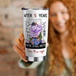 Personalizzato You're Still Hotter Than This Coffee 20oz Stainless Steel Tumbler Regalo di San Valentino per l'anniversario di coppia