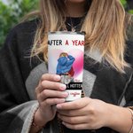 Personalised You’re Still Hotter Than This Coffee 20oz Stainless Steel Tumbler with Names and Lid Valentine’s Day Gift for Couple