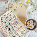 Personalised Retro Date Due Card Book Cover with Front Pocket and Name Birthday Back to School Gift for Book Lovers Librarian