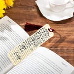 Personalisierte Retro Datum fällig Karte Acryl Lesezeichen mit Quaste und Name Geburtstag zurück zu Schule Geschenk für Buchliebhaber