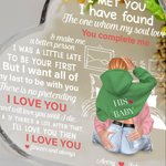 Targa personalizzata in acrilico con nome e caratteri per il letto accogliente, regalo di anniversario di San Valentino per una coppia.