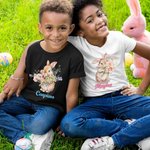 Conejito Floral Personalizado Camiseta Bebé Pelele con Nombre Niños Pascua Disfraz Cumpleaños Fiesta Regalo para Niño Recién Nacido