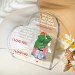 Targa personalizzata in acrilico con nome e caratteri per il letto accogliente, regalo di anniversario di San Valentino per una coppia.