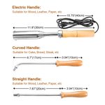 Personalized Electric Wood Branding Iron Stamp with Text Birthday Christmas Gift for Woodworker Baker