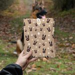 Couverture de livre photo personnalisée avec nom de la photo et pochette Cadeau de retour à l'école pour les amoureux des animaux de compagnie.