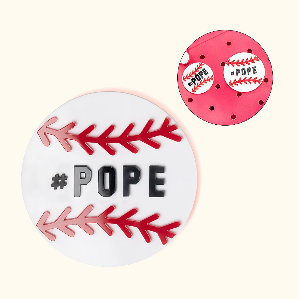 Accessoire pour Sac Bogg Personnalisé avec Motif Balle et Texte Baseball Football en Acrylique Cadeau Anniversaire pour Amoureux de Sport