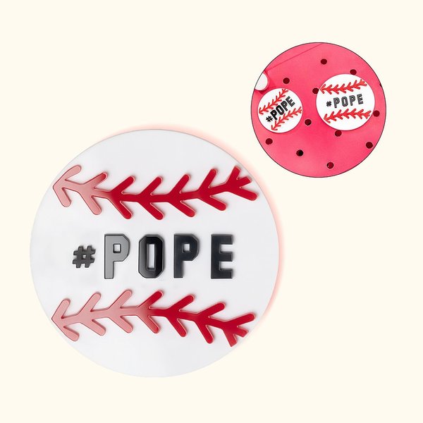 Personalisierte stilvolle Sport Baseball Fußball Acryl Tasche Charme Accessoire für Bogg Geburtstag Geschenk für Sportliebhaber