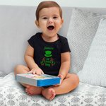 Personalized 1st St. Patrick's Day 100% Cotton Baby Romper with Name Baby Shower Gift for Newborns