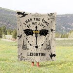 Personalizada I Had The Time Of My Life Dragon Starry Sky Manta Suave con Nombre Regalo de Cumpleaños para Lector Amante de los Dragones