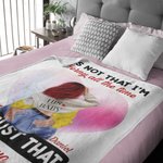 Manta Corazón Burbuja Personalizada You're Always Sexy Decoración Romántica para el Hogar Regalo de Aniversario de San Valentín para Pareja