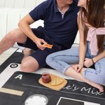 Couverture souple personnalisée avec texte pour mélanges de cassettes Cadeau pour mélomanes