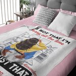 Personalizada You're Always Sexy Cozy Living Room Blanket Romantic Home Decoration Valentine's Day Anniversary Gift for Couple