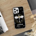 Personlig Dragon Starry Sky Telefonskal Hårt TPU-fodral med namn Födelsedagspresent för Dragon Lover